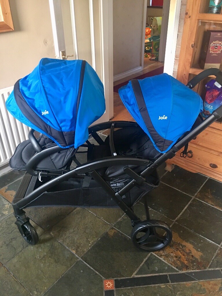 joie evalite double pram